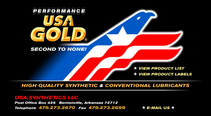 USA GOLD OIL - High Quality Synthetic and Conventional Lubricants